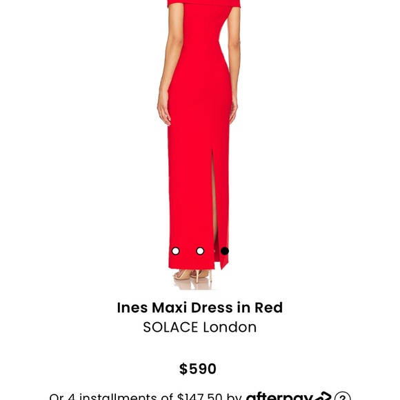 SOLACE LONDON INES MAXI GOWN BRAND NEW WITH TAGS - Picture 2 of 7